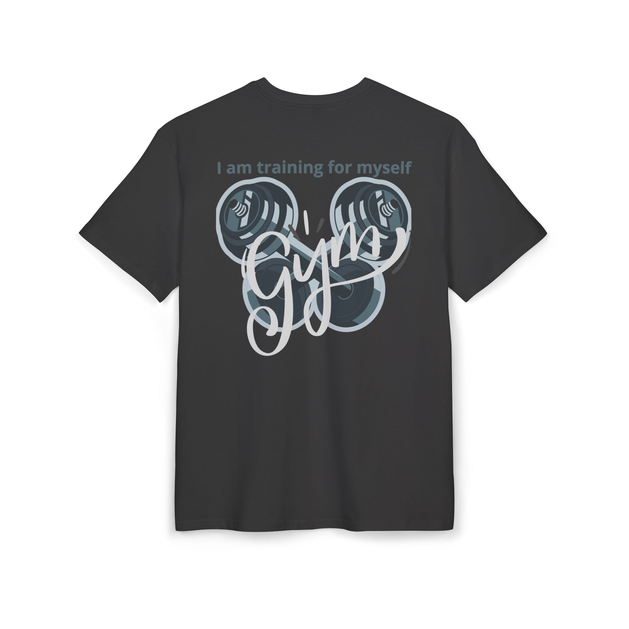 KUBALI T-Shirt Gym — "Je m'entraîne pour moi" | Tee Oversize