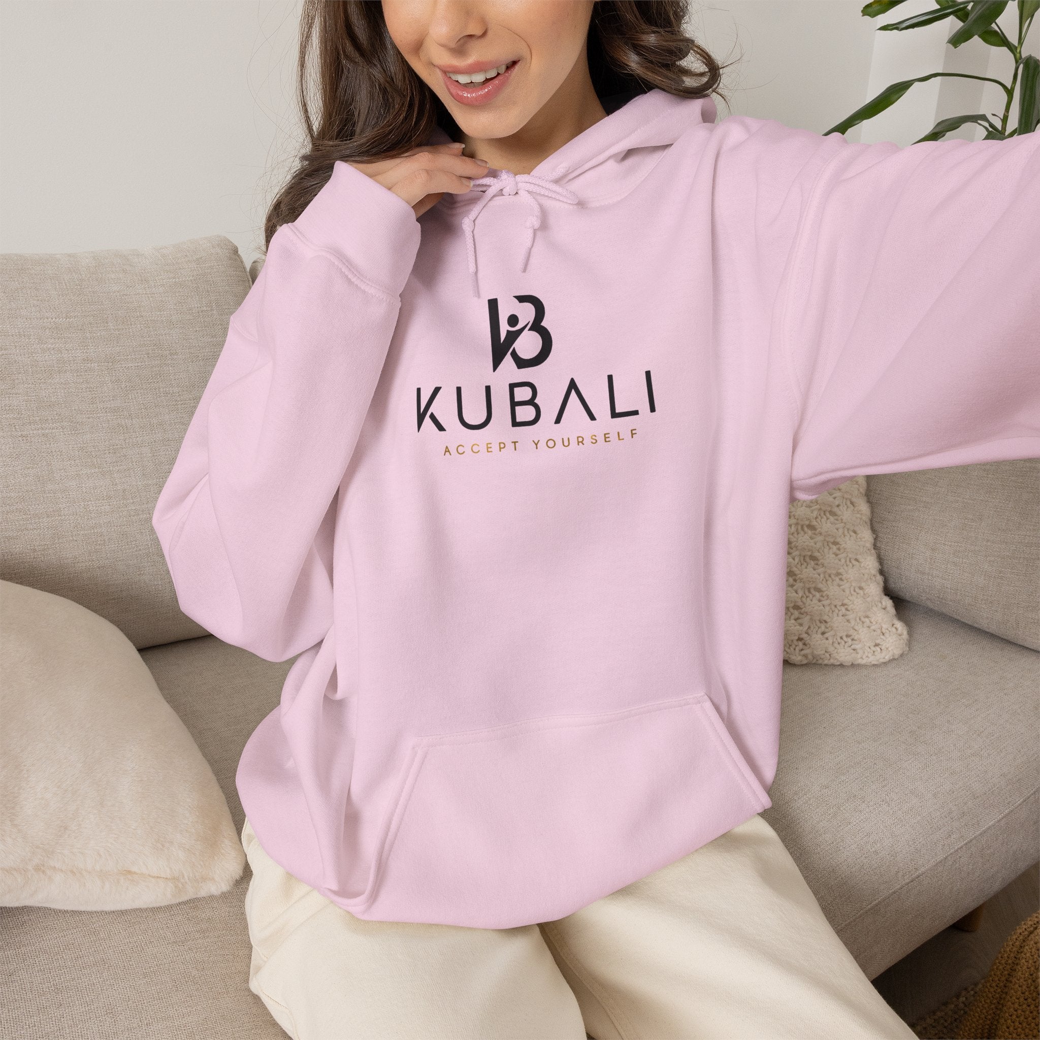 Kubali Logo Hoodie — Minimal Branded Pullover