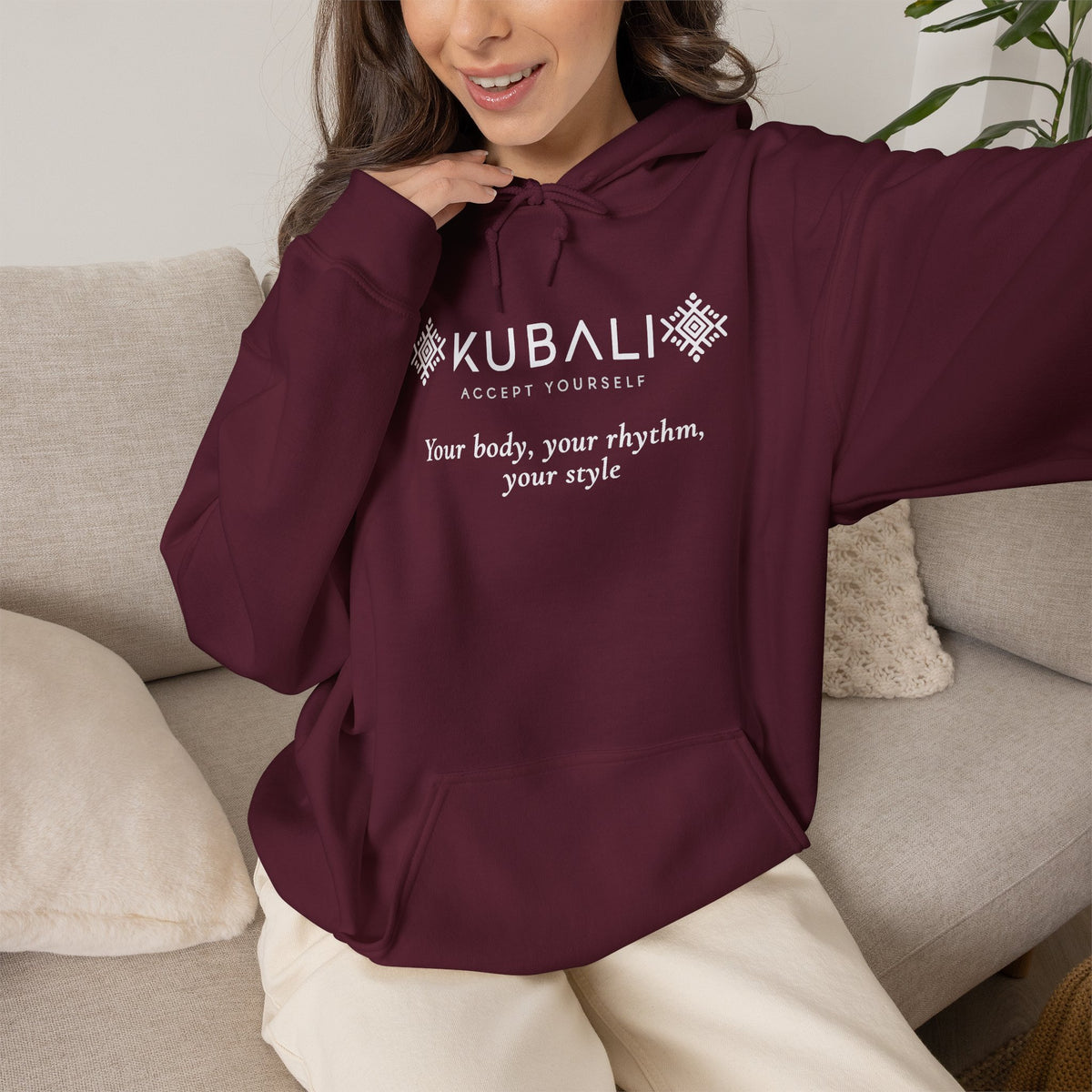 Hoodie KUBALI "Accept Yourself" — Sweat à Capuche