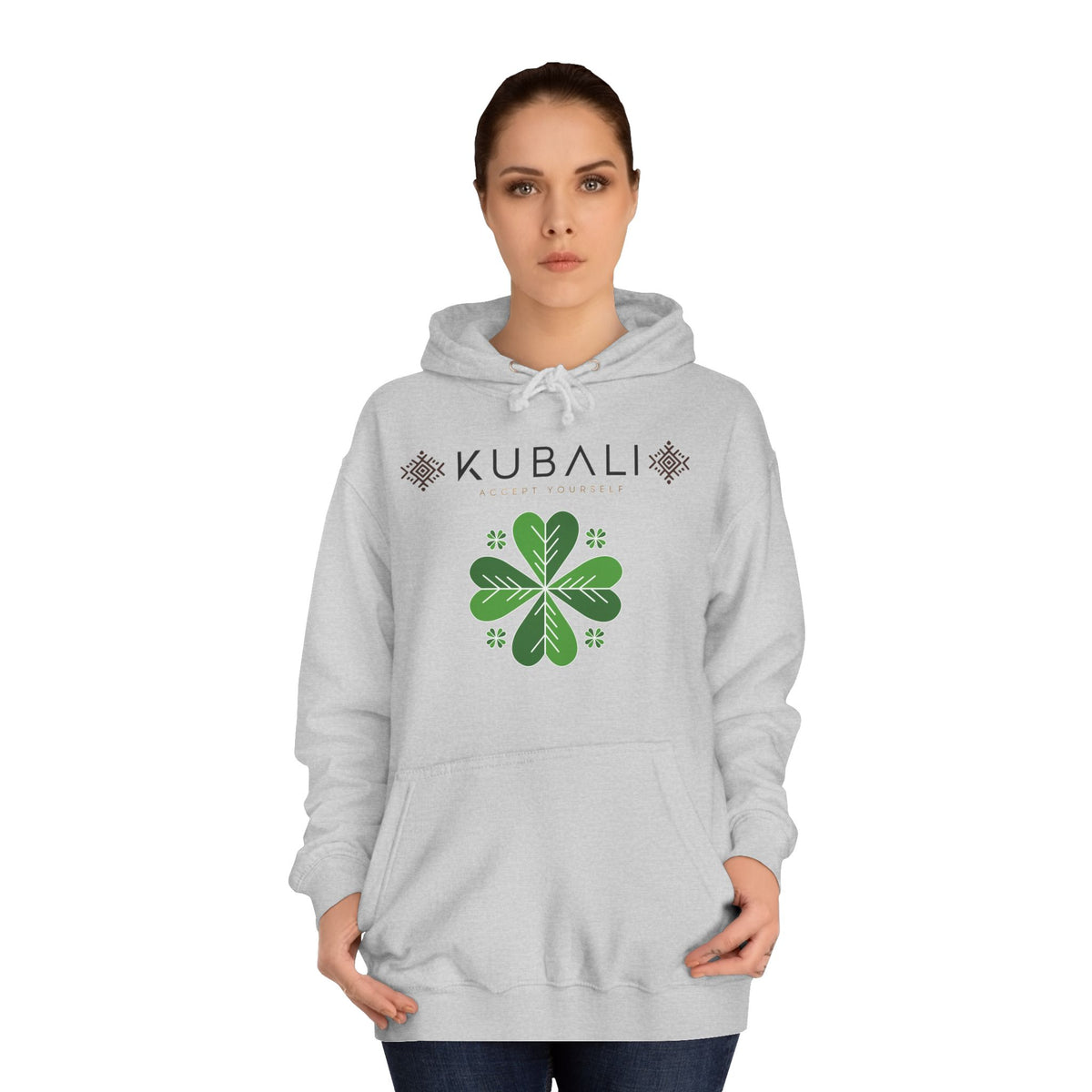 Sweat à Capuche Floral Minimaliste — KUBALI
