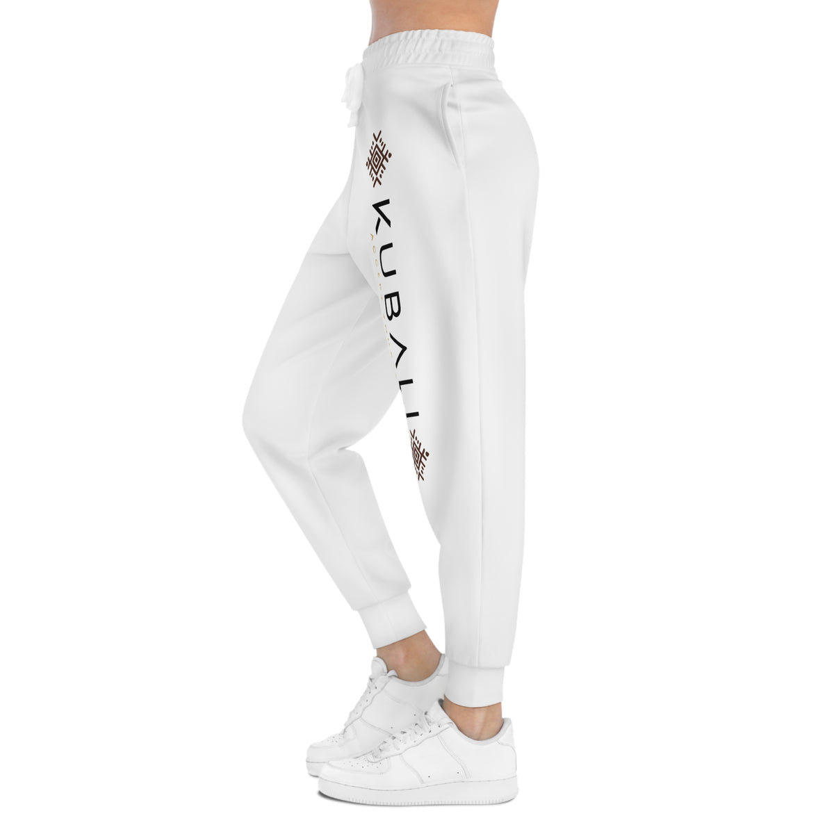 Jogging KUBALI — Pantalon Athleisure Signature Blanc