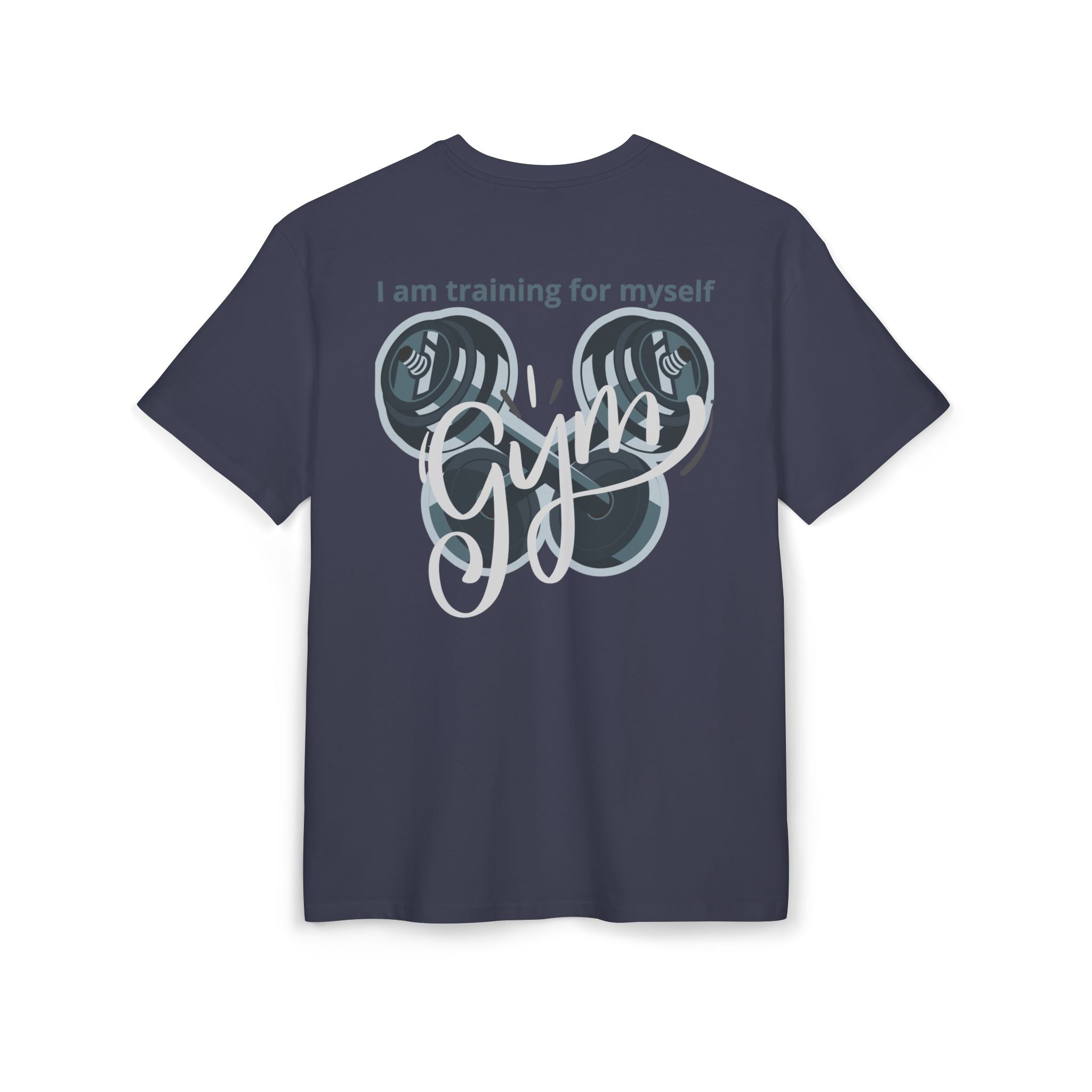 KUBALI T-Shirt Gym — "Je m'entraîne pour moi" | Tee Oversize