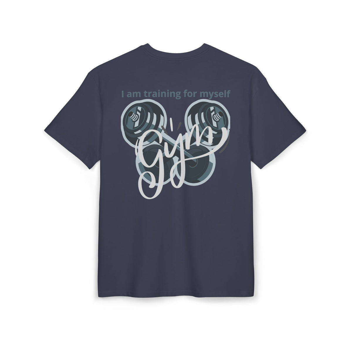 KUBALI T-Shirt Gym — "Je m'entraîne pour moi" | Tee Oversize