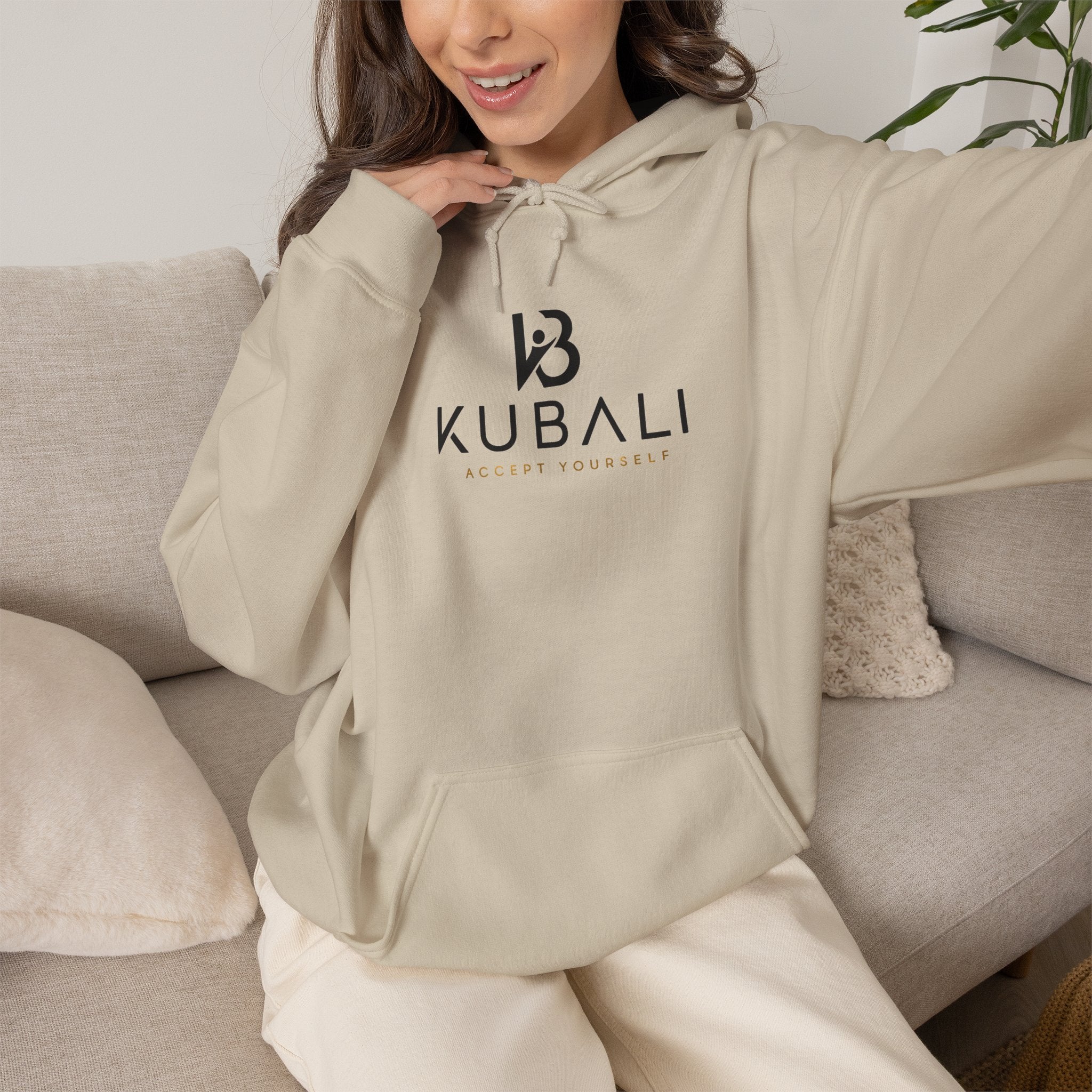 Kubali Logo Hoodie — Minimal Branded Pullover