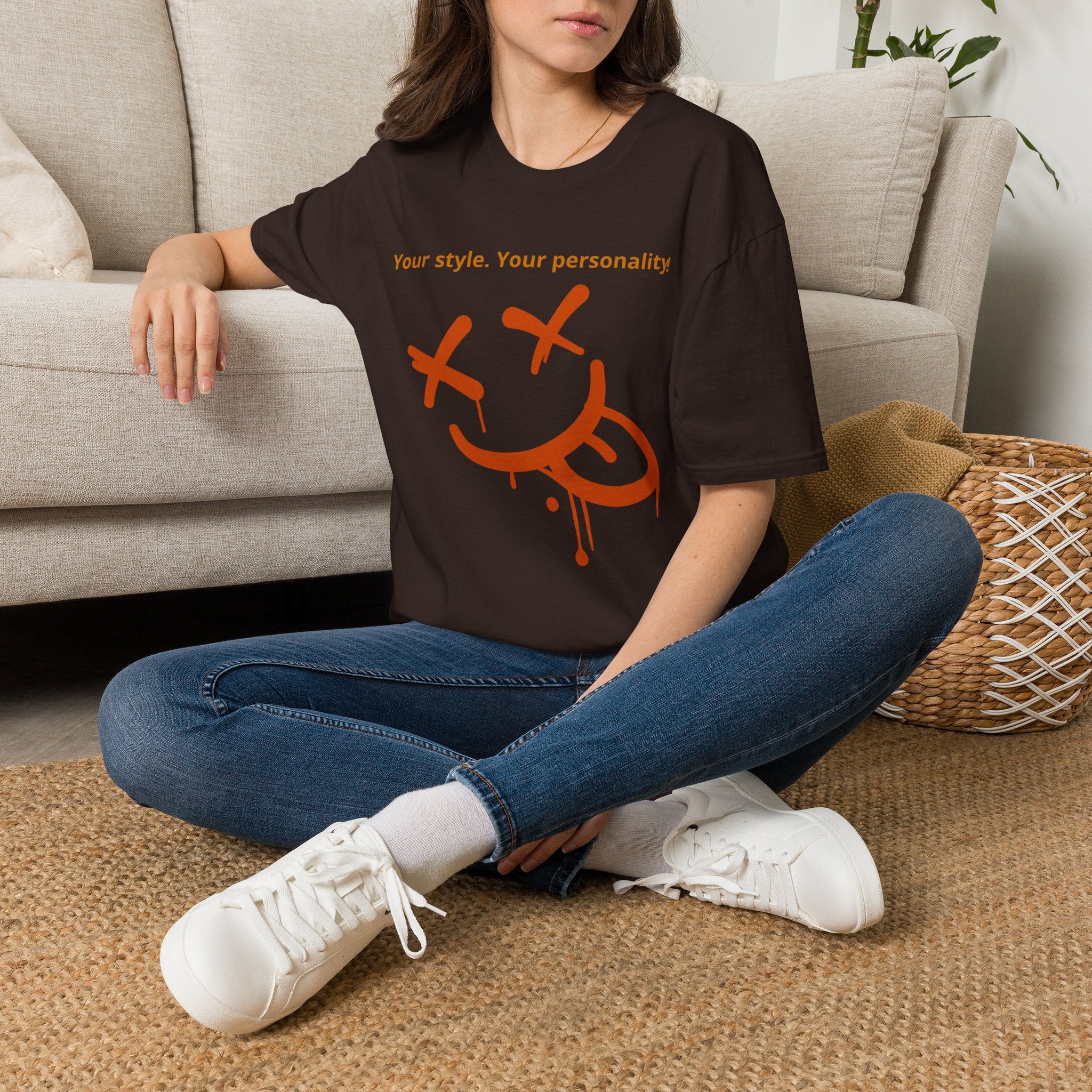 T-shirt Smiley Graffiti KUBALI