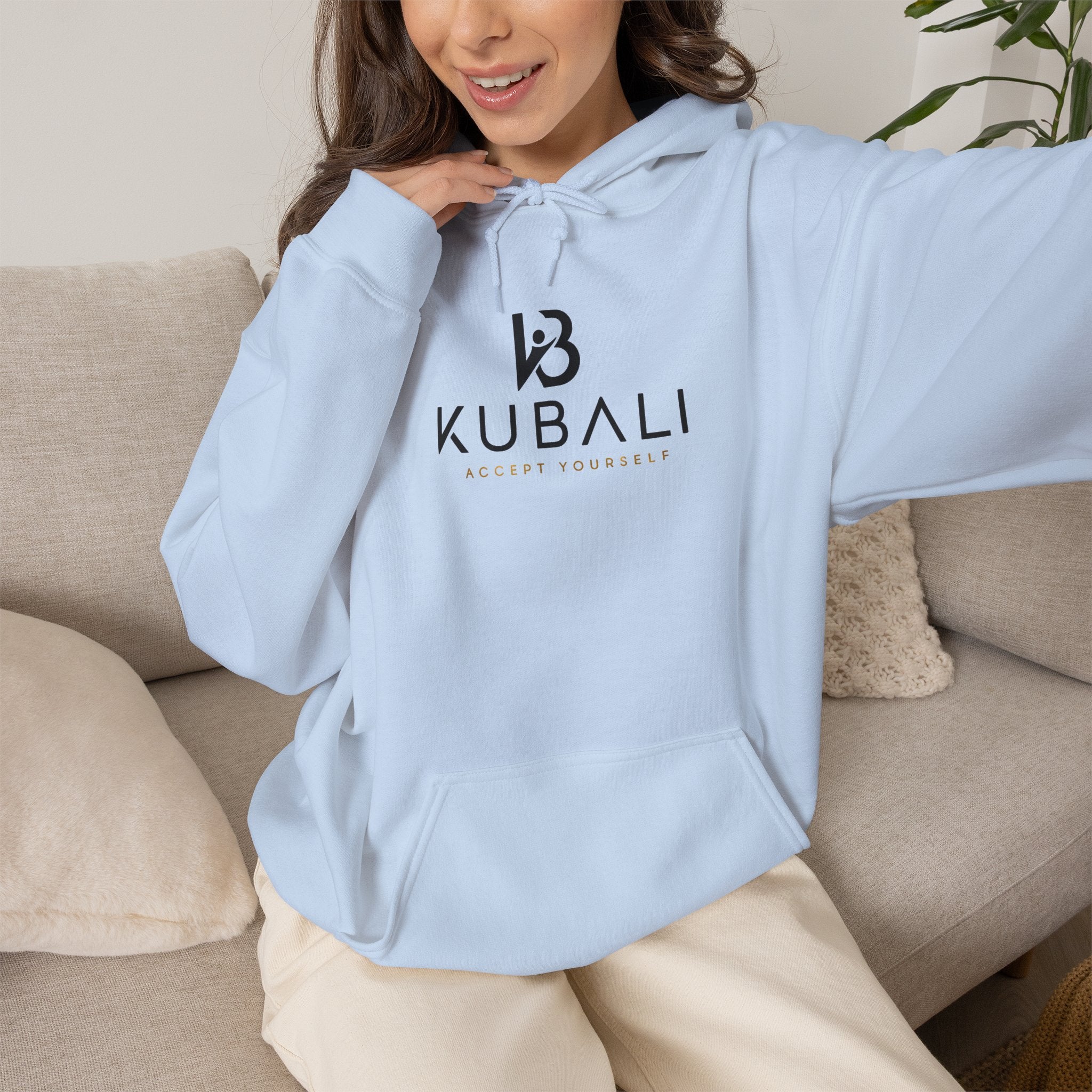 Kubali Logo Hoodie — Minimal Branded Pullover